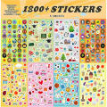 No-Duplicate Variety Comic Sticker Pack Sortiment Set Blätter für Kinder
